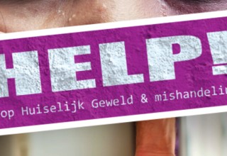 Let op: folder ‘Stop Huiselijk Geweld’ niet van ons